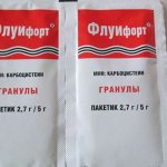 Fluifort granules in sachet