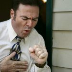 Pneumofibrosis of the middle lobe of the right lung