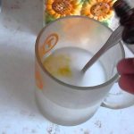 Soda and iodine solution