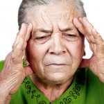 Sudden loss of orientation in space