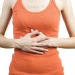 Severe pain in the abdominal area