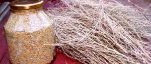 Dried wormwood